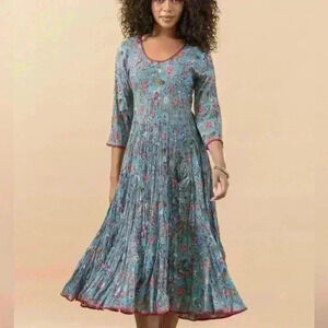NWT Trade Cloth Sante Fe Dress Secret Garden